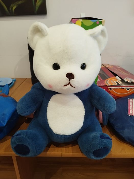 Мишка с капюшоном дракошки