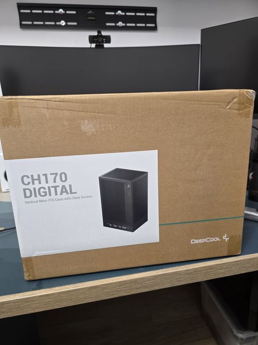 Carcasa deepcool ch170 digital mini ITX