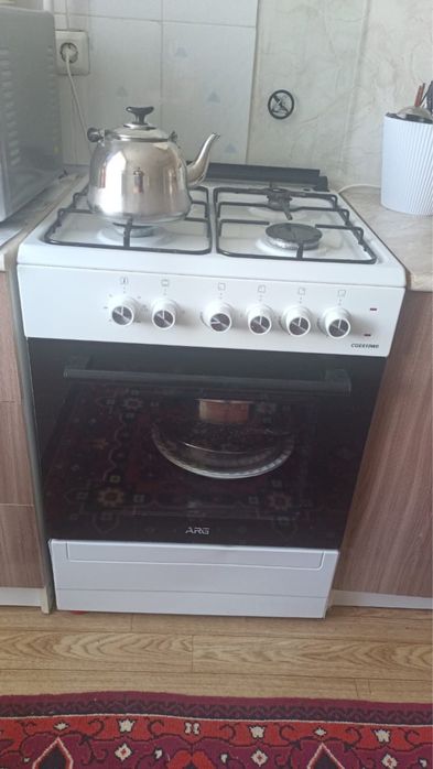 Газ плита духовкамен