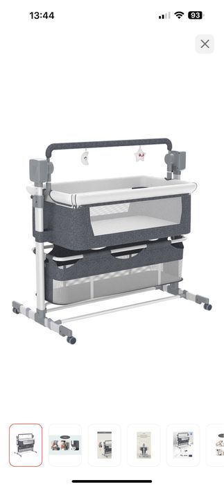 Манеж-кровать на колесиках