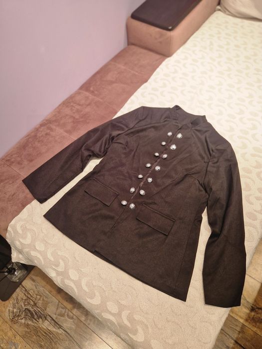 Черно дамско сако