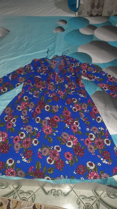 Rochie albastru tradițional