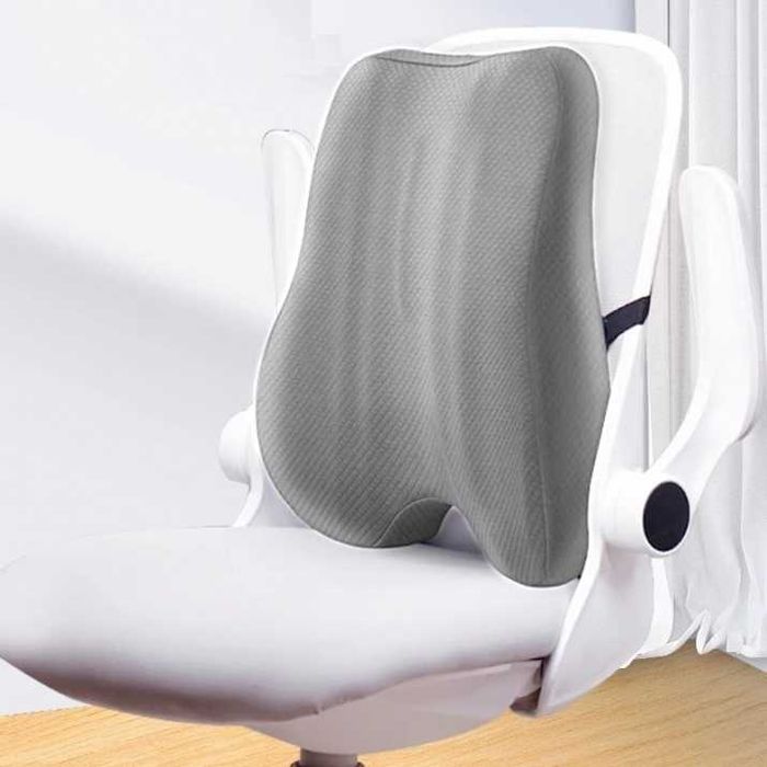 Aнатомична възглавница Mercado Trade, Мемори пяна, Сива