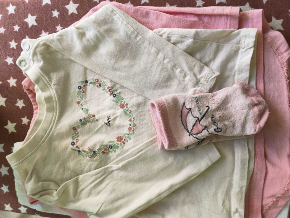 Лот детски дрехи момиче 80 р-р