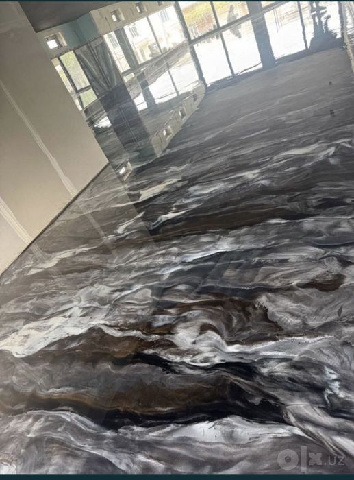Эпоксидный смала наливной пол. EPOXY FLOOR COATING SYSTEMS ALEM-500
