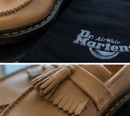Dr. Martens Adrian YS Tassel Loafers EU43 | Saddle Tan | Model Rar