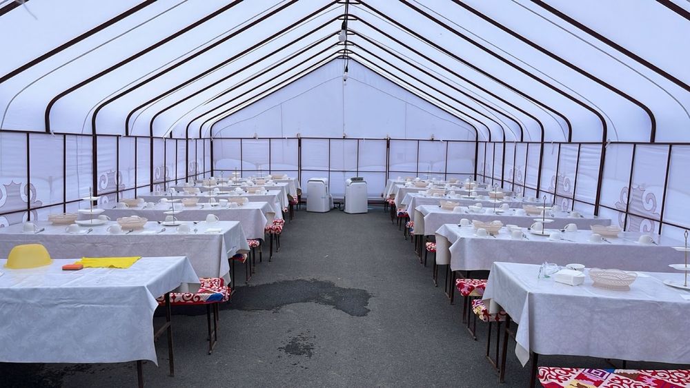 Палатка аренда комплектімен