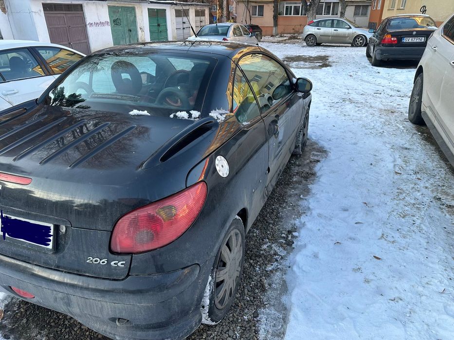 Peugeot 206CC - decapotabila