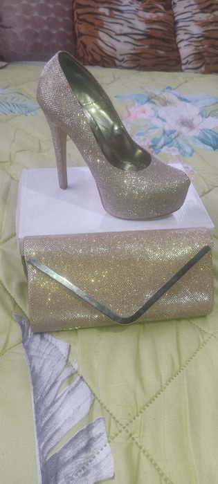 Дамски Обувки+чанта