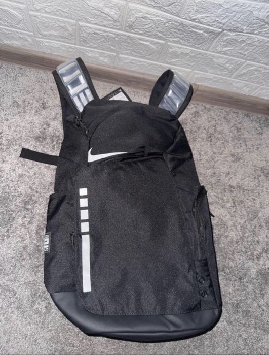 Nike elite bag ghiosdan negru cu alb baschet sala sau scoala