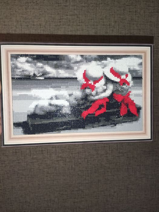 Алмазная мозаика ,готовая картина