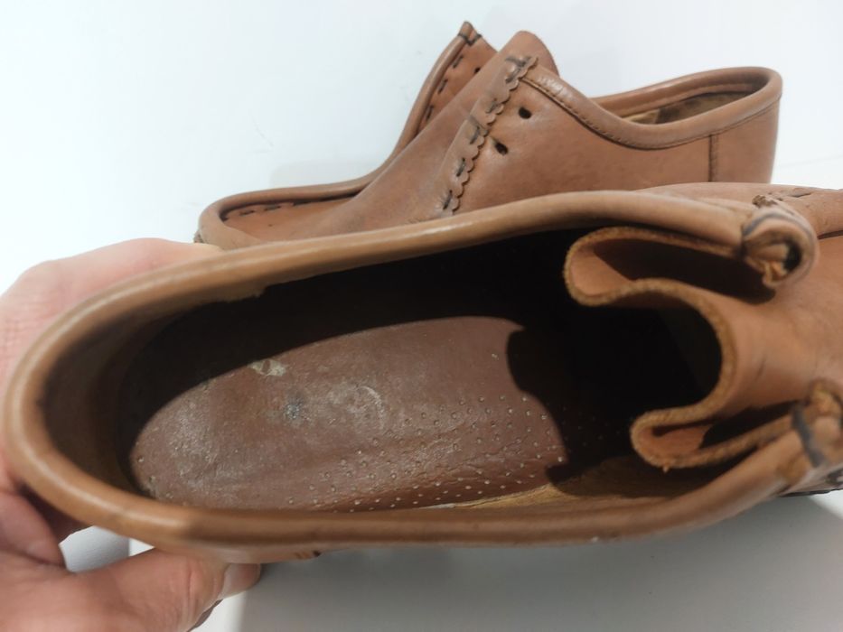 Pantofi piele  culoare maro