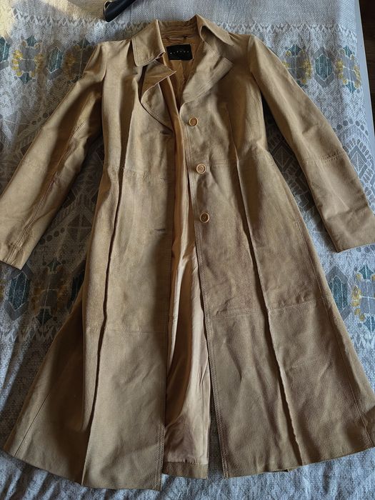 палто от естествен велур