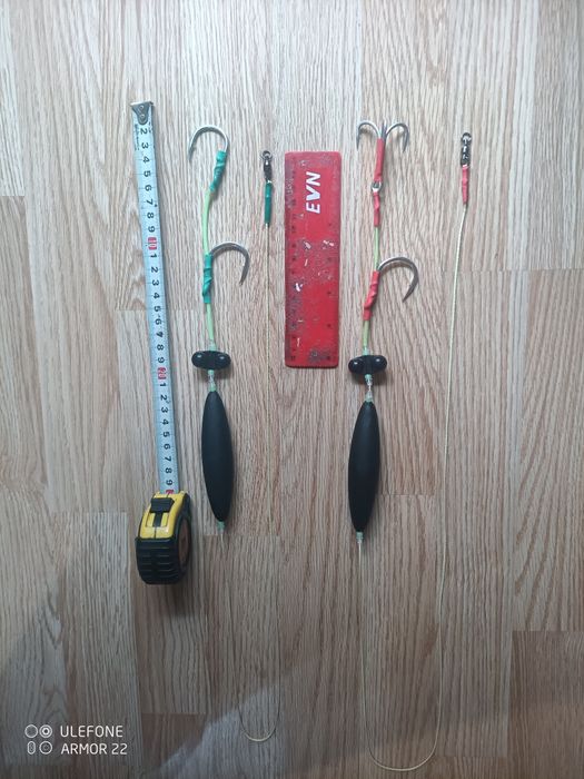 Монтаж за сом на дъно/ кевлар