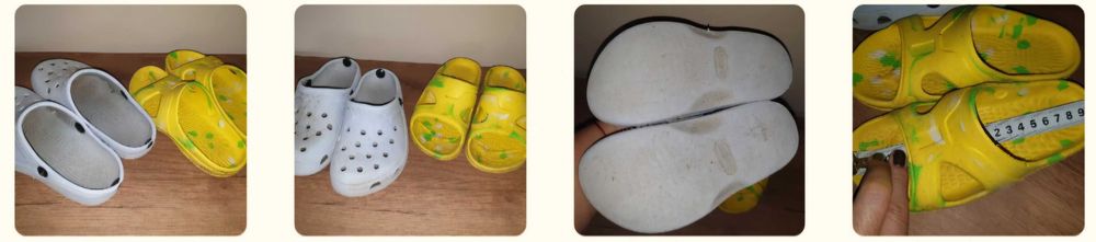 Маратонки и два чифта джапанки за 6лв общо