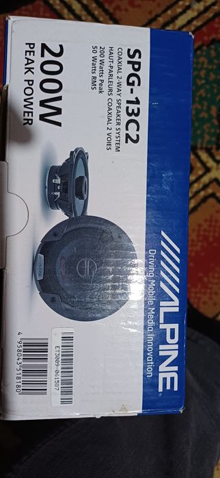 Boxe Alpine super bass cu 2 cai