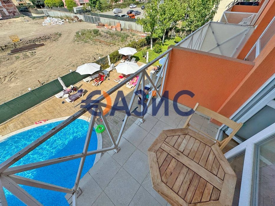 Продава се Едностаен апартамент в к.к. Слънчев бряг - 33 кв.м за 1394 €/кв.м - Снимка #8