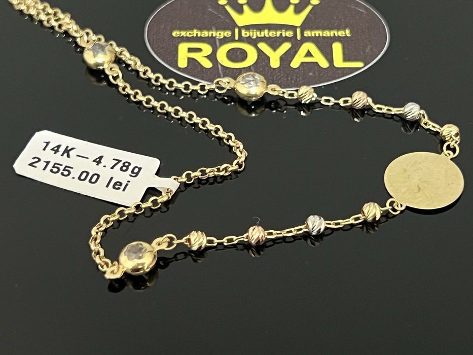 Bijuteria Royal CB : Lant aur 14K 585   4,78 grame