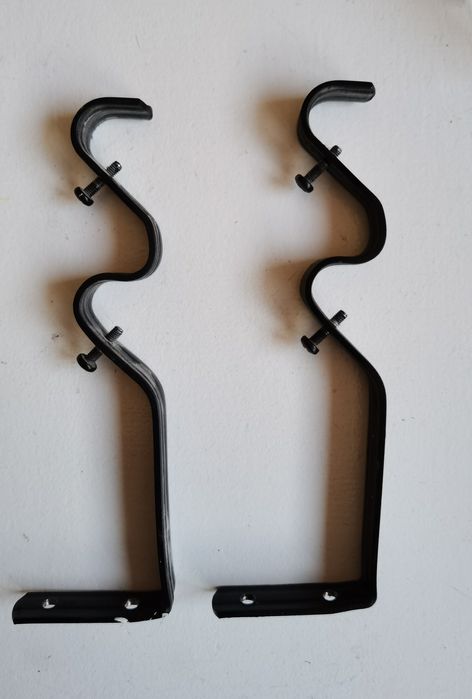 Galerie fier forjat perdea, accesorii 2x