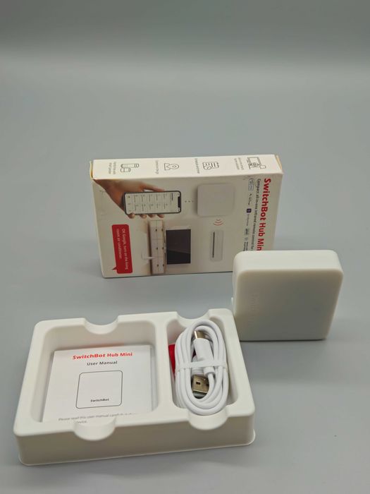 SwitchBot Hub Mini – смарт IR хъб/универсално дистанционно за TV и др.