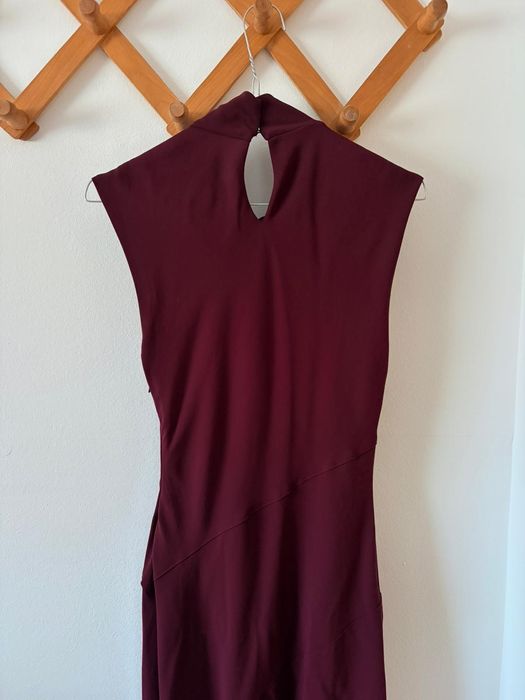 Rochie Mango, mărime XS, culoare vișinie