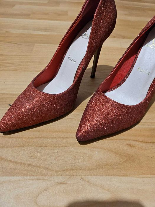 Туфли вечерние размер 37 яркие