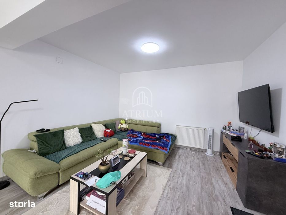 Apartament 2 camere la cheie, 58,6 mp utili cu terasa 12 mp, Floresti — fotografia 3