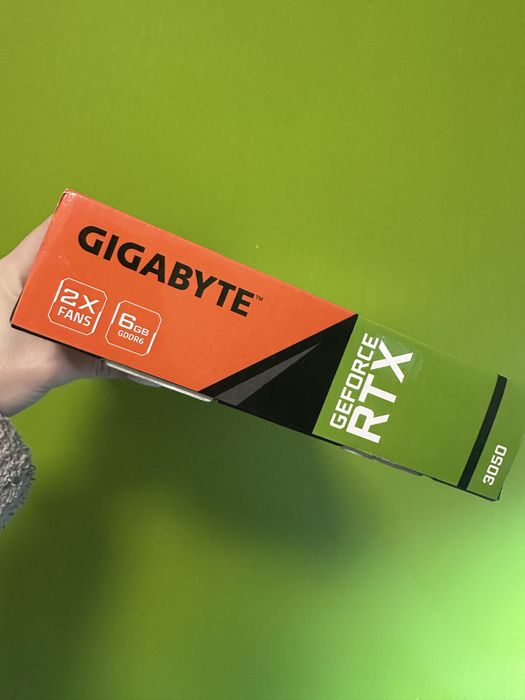 Placa video Gigabyte GeForce RTX3050 Windforce Oc6G GDDR6 Gaming