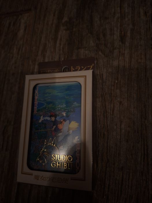 Pachet de carti de joc  studio ghibli