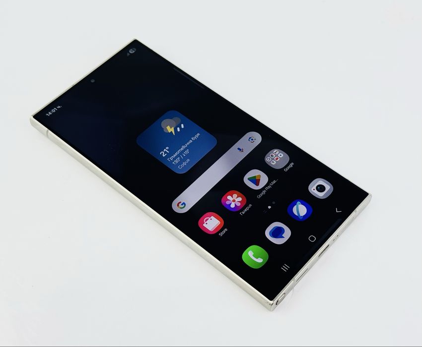 Samsung Galaxy S24 Ultra 5G 256GB 12RAM Gray Перфектен! Гаранция!