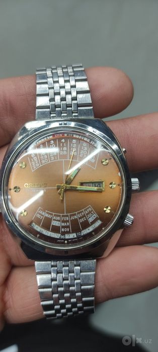 Часы. Японские оригенал  "ORIENT" 21 Jewels механические.