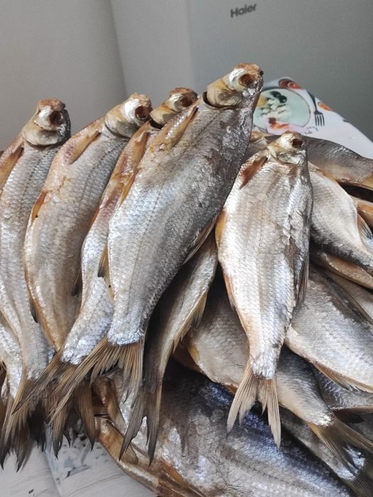 Вяленый рыбец , свежий