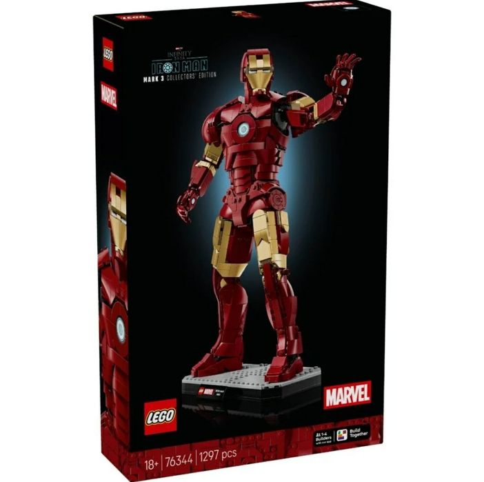 LEGO® Marvel - Editia de colectie Iron Man Mark 3 76344, 1297 piese
