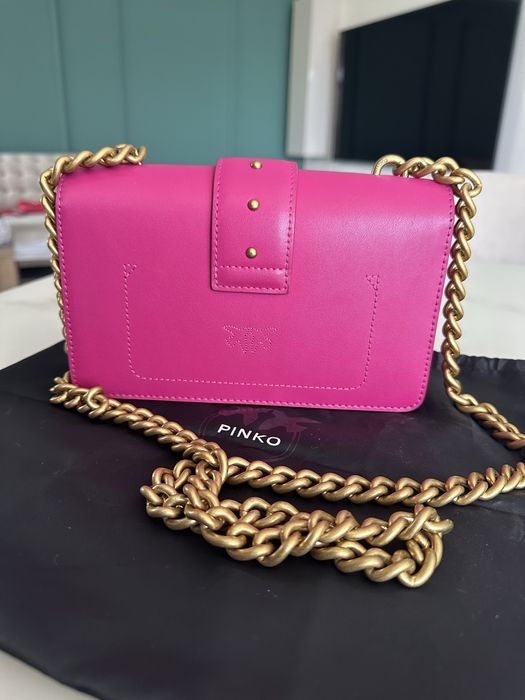 Розова Pinko чанта