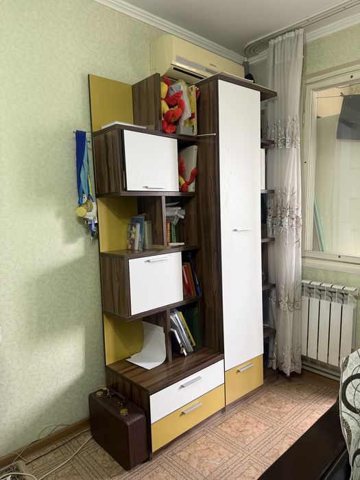 Шкаф с полками 2-х модульный