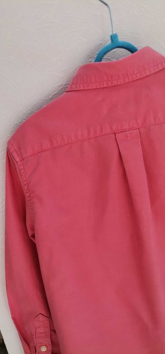 Cămașă băieți Ralph Lauren maneca lunga coral pink măr 5ani 115cm