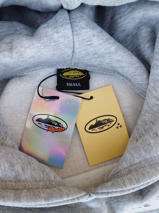 Corteiz сив суичер