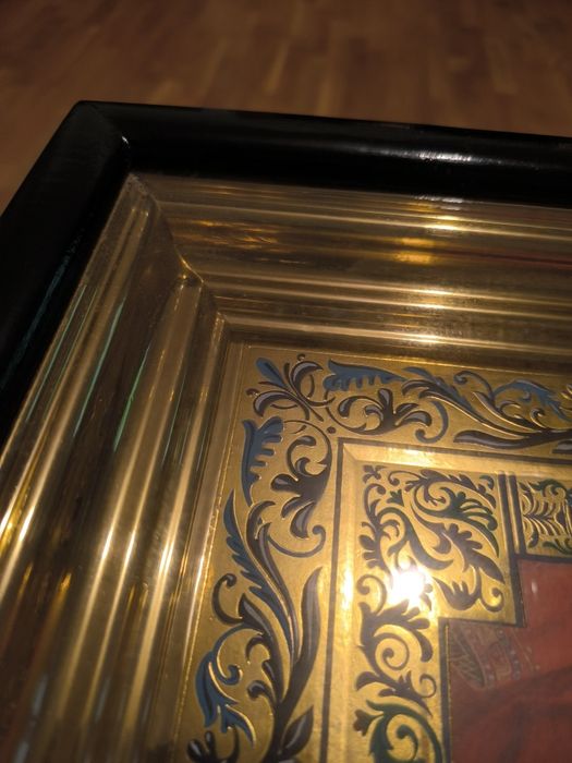 Ocazie cadou Icoana inramata 48 x 58 Fecioara Maria si Pruncul