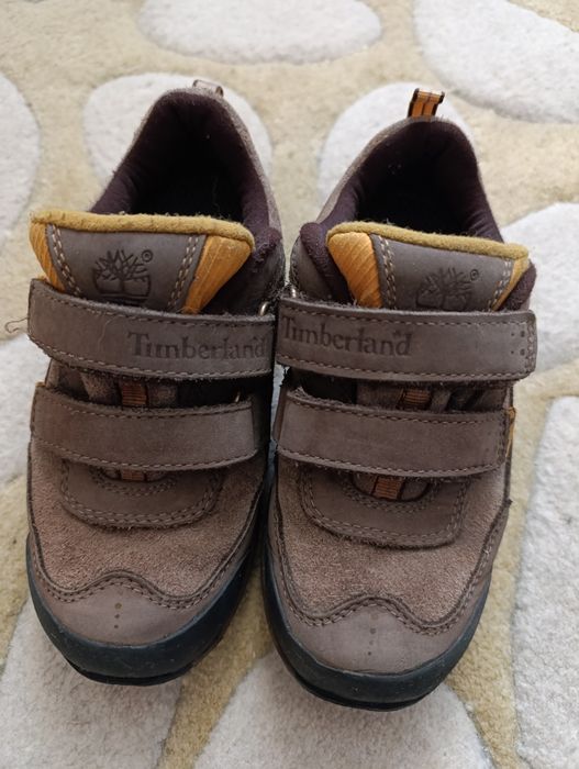 Детски обувки Timberland от естествен велур