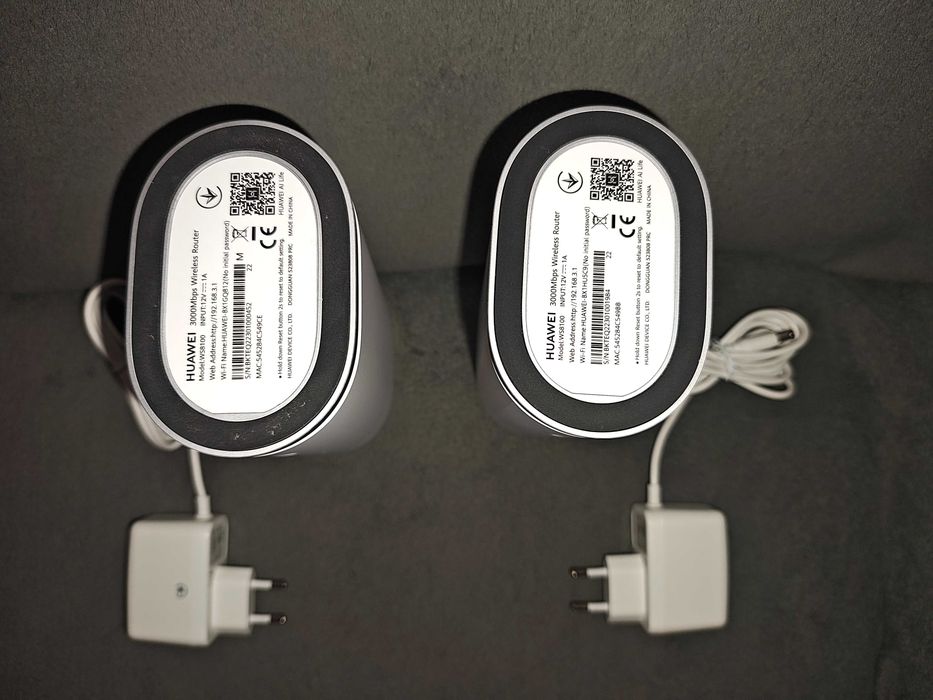 Pachet Sistem Mesh Wi-Fi 6 Huawei – 3 Unități (Huawei Mesh 3 + AX3 Quad-core)