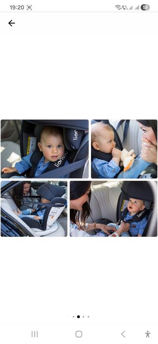 Scaun auto bebe cu isofix