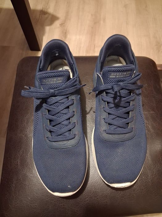 Мъжки тъмно сини маратонки Skechers