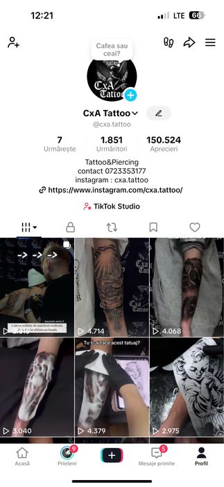 Tatuaje Bucuresti (Raspund doar pe WhatsApp)