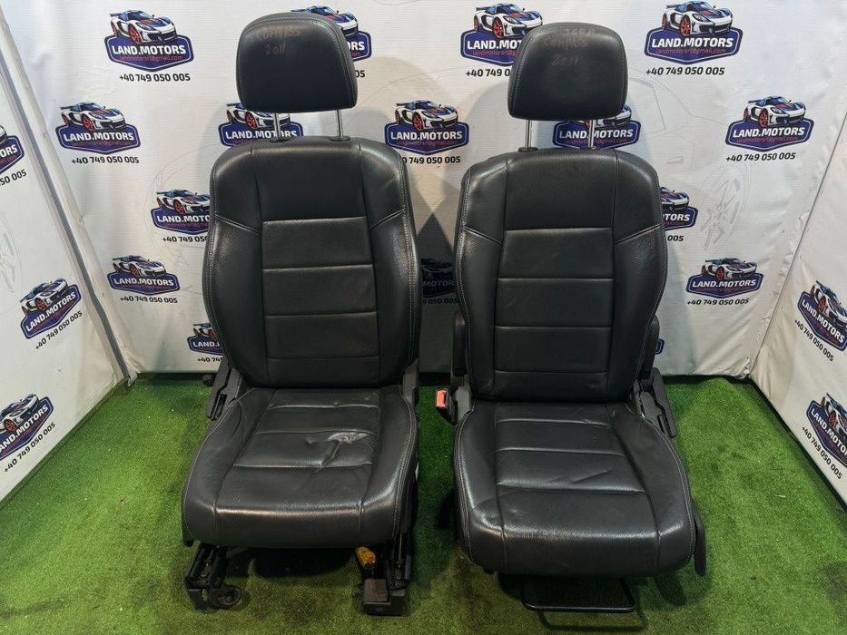 Interior piele, scaune cu incalzire banchete jeep compass facelift 2011-2013