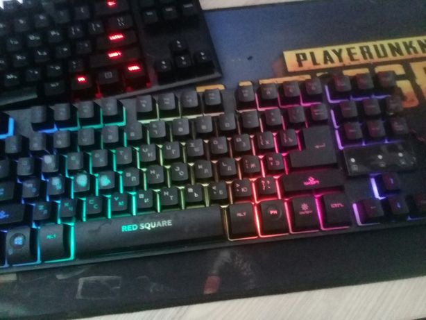 Red square tesla tkl rgb