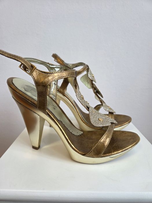 Sandale Elegante Piele Naturală Damă