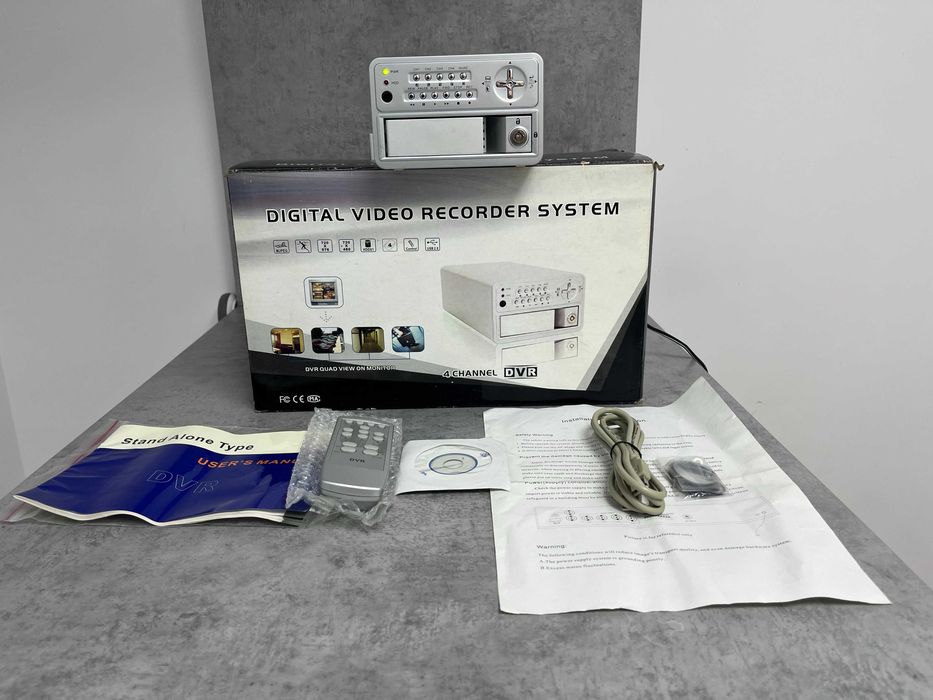 DVR, digital video recorder sistem, 4 channel