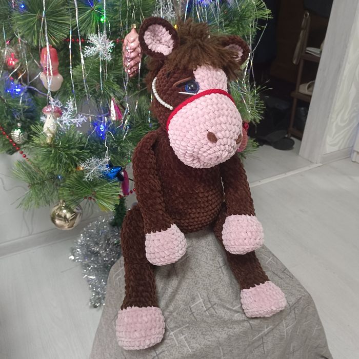 Новогодний Конь( ручная работа)
