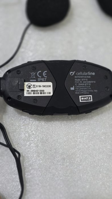 Sistem comunicare moto Intercom Cellularline BTF 10