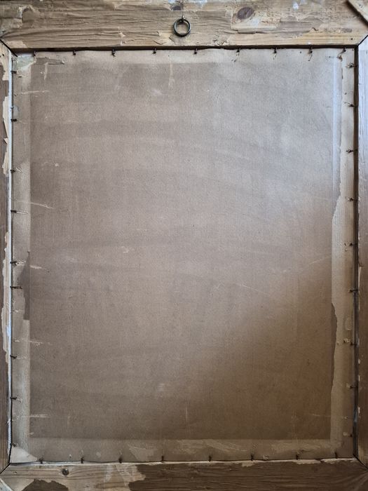 Tablou ulei pe carton Ipolit Strămbu.